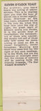 Matchbook Cover - Matchbook Cover Elks Club Phoenix AZ