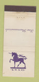 Matchbook Cover - BW & Co Drugs 21 Strike Feature