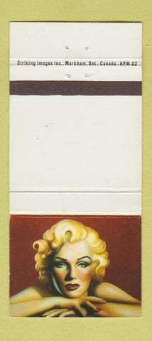 Matchbook Cover - Marilyn Monroe Some Like it Hot 30 Strike