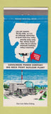 Matchbook Cover - Consumers Power Nuclear Big Rock Point MI 30 Strike