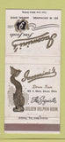Matchbook Cover - Jacomini's Restaurant Akron OH WEAR 30 Strike