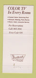 Matchbook Cover - Sheraton Battle Creek MI 30 Strike