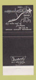Matchbook Cover - Crescent Motel Jackson MI 30 Strike