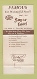 Matchbook Cover - Sugar Bowl Restaurant Gaylord MI 30 Strike