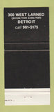 Matchbook Cover - Jim's Garage Restaurant Detroit MI 30 Strike