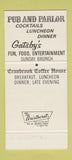Matchbook Cover - Ted's Old Town Inn Bloomfield Hills MI 30 Strike