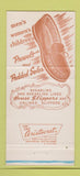 Matchbook Cover - Eskino Woolies Charles Craney shoes Buffalo NY 30 Strike