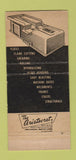 Matchbook Cover - Industrial Steel Fabrications Jackson MI 30 Strike