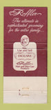 Matchbook Cover - Rofler Hair Styling Viscusi's West View PA WEAR 30 Strike