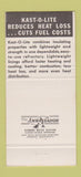 Matchbook Cover - AP Green Fire Brick Detroit MI 30 Strike