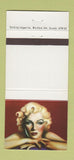 Matchbook Cover - Marilyn Monroe 1983 Striking Images girlie 30 Strike