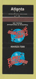 Matchbook Cover - Planet Hollywood Atlanta GA 30 Strike