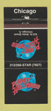 Matchbook Cover - Planet Hollywood Chicago IL 30 Strike