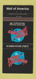 Matchbook Cover - Planet Hollywood Mall of America Bloomington MN 30 Strike