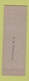 Matchbook Cover - West Seneca Bar Buffalo NY Bruno Wild Cat Luczak Wrestler