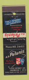 Matchbook Cover - AD Pelunis DeSoto Plymouth Lakewood OH
