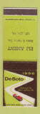 Matchbook Cover - 1956 DeSoto Eli Ament Mount Joy PA