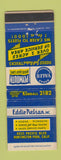 Matchbook Cover - Eddie Nelson Dodge Plymouth Huntington Park CA