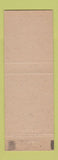 Matchbook Cover - Miller Motors Dodge Plymouth Pottsville PA