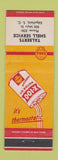 Matchbook Cover - Talbert's Shell oil gas Edgefield SC low phone #