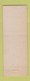 Matchbook Cover - Yerkey's Shell oil gas Aledo IL low phone #