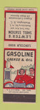 Matchbook Cover - Lewter's Shell oil gas Washington DC
