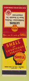 Matchbook Cover - Lewis Shell oil gas Stratford ON
