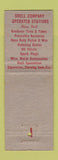Matchbook Cover - Shell oil gas Change to Shell WEAR