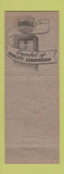 Matchbook Cover - Shell oil gas Burchfield Hotel Tuscaloosa AL