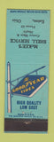 Matchbook Cover - Goodyear Tires McKee's Shell oil gas Eaton OH low phone #