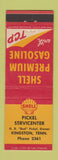 Matchbook Cover - Pickel Shell oil gas Kingston TN