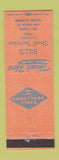 Matchbook Cover - Bill's Shell oil gas Elgin IL Goodyear Tires