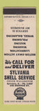 Matchbook Cover - Sylvania Shell oil gas OH
