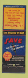 Matchbook Cover - Shell oil gas LA Buck Swacker St Louis MO