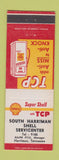 Matchbook Cover - South Harriman Shell oil gas Harriman TN