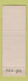 Matchbook Cover - Ted Hyer Standard oil gas Missoula MT