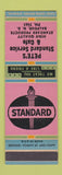 Matchbook Cover - Pete's Standard oil gas Cafe Balfour ND