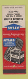 Matchbook Cover - Hebert's Standard oil gas Cocoa FL Atlas Tires