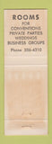 Matchbook Cover - Gartner Haus Estes Park Colorado