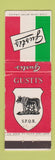 Matchbook Cover - Gusti's Italian Restaurant Washington DC WEAR