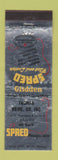 Matchbook Cover - Glidden Spread Paint Thomas Howe Atlanta GA WEAR