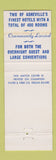 Matchbook Cover - Battery Park Hotel George Vanderbilt Asheville NC