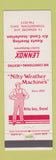 Matchbook Cover - Lennox Heating Air Conditioning Youngstown OH Kautz