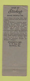 Matchbook Cover - Stuckey's Pecan Shoppes Candy Eastman GA