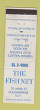 Matchbook Cover - The Fish Net Poughkeepsie NY