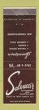 Matchbook Cover - Salvucci's Restaurant West Hurley NY