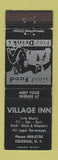 Matchbook Cover - Village Inn Celoron NY