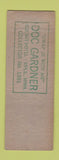 Matchbook Cover - The Rex Oneonta NY WEAR