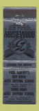 Matchbook Cover - Paul Garvey's Driving School Brooklyn NY
