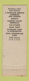 Matchbook Cover - Paul Garvey's Driving School Brooklyn NY
